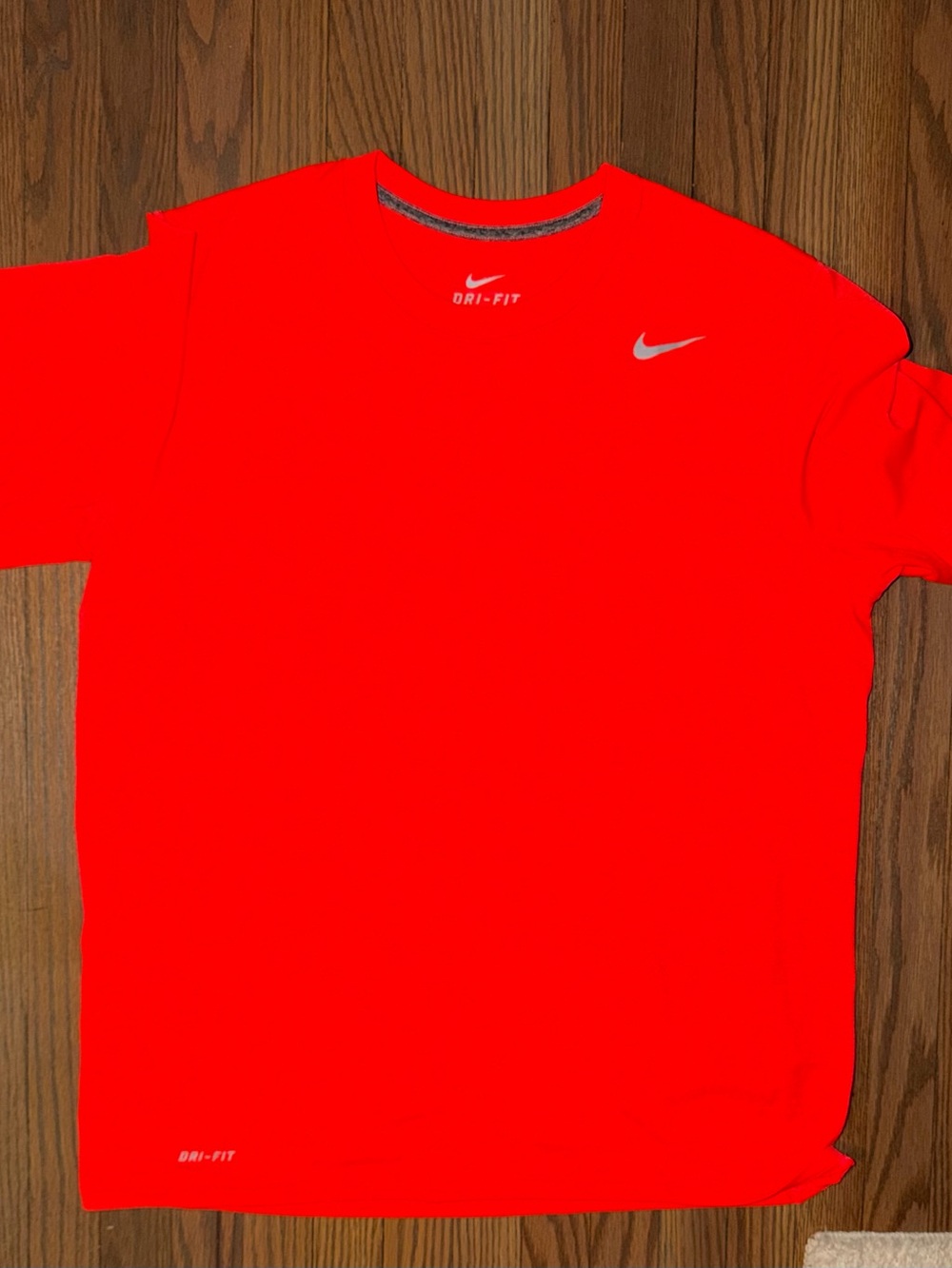 Nike Dri-FIT Men's Short Sleeve T-Shirt - Bright Orange